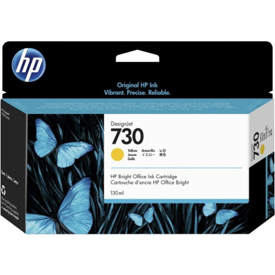 HP 730 P2V64A giallo (yellow) cartuccia originale