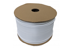 Tubo rotondo per marcatura in PVC R30, 3,0mm, 90m, bianco