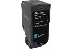 Lexmark 84C0H20 ciano (cyan) toner originale