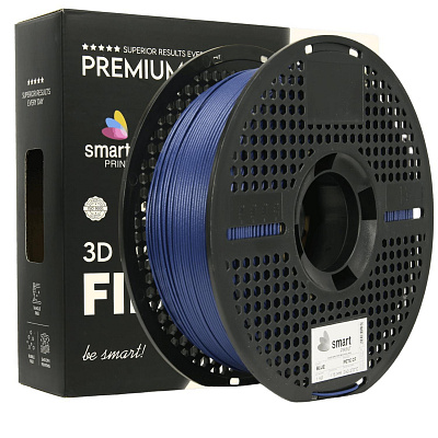 Smart Print FG-S209-E1, 3D filament, PETG + CF, 1,75mm, 1000g, Blu (Blue)
