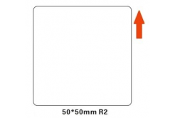 Niimbot A2A18918501, 50x50mm, 150pz, bianco etichette autoadesive