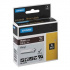 Dymo Rhino 1805418, 19mm x 5,5m, testo bianco/sfondo marrone, nastro originale