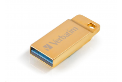 VERBATIM Flash Disk 64GB Metal Executive, USB 3.0, oro
