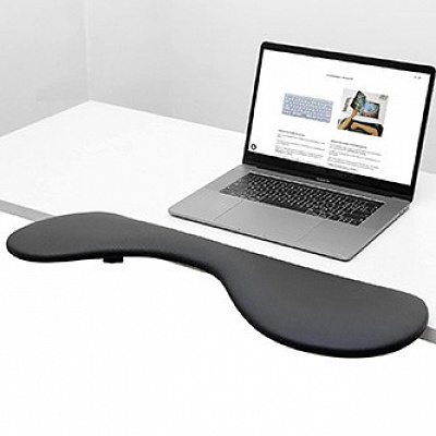 Powerton ERGO AXISI Loketní opěrka ke stolu pěnová, černá