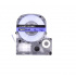 Epson LK-4LBP, SC12BW, 12mm x 9m, testo nera / sfondo blu, nastro compatibile