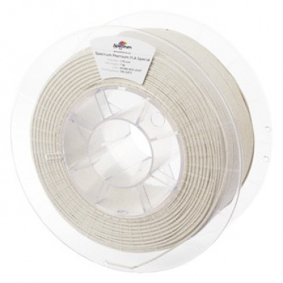 Spectrum 80074 3D filamento, PLA Stone Age, 1,75mm, 1000g, Grigio chiaro (Light grey)