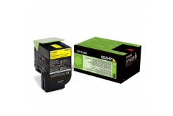 Lexmark 80C2HY0 giallo (yellow) toner originale