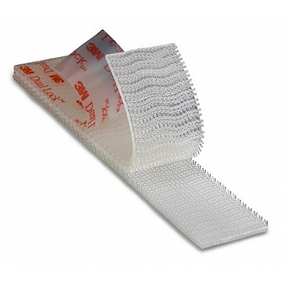 3M Dual-Lock™ SJ3560, trasparente (38 teste/cm2) 12 mm x 45,7 m