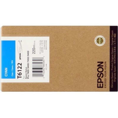 Epson T612200 ciano (cyan) cartuccia originale