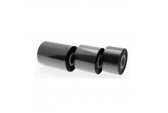 Partex MK10-RB-BK2020-80, nastro d'inchiostro 80mmx300m, nero