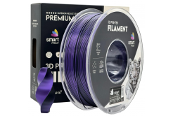 Smart Print FG-S102-E1, 3D filamento, PLA Silk, Dual Color, Black, Purple, 1kg, 1,75mm