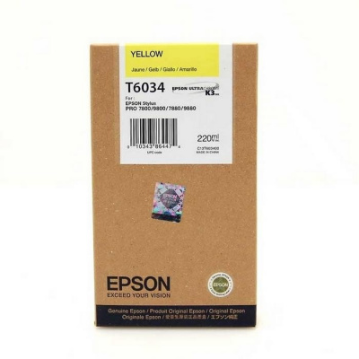 Epson T603400 giallo (yellow) cartuccia originale