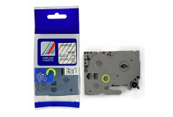 Brother HGe-141, 18mm x 8m, testo nera / nastro trasparente, alta velocitá nastro compatibile