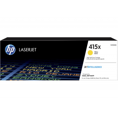 HP 415X W2032X giallo (yellow) toner originale