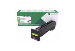 Lexmark 72K20M0 magenta toner originale