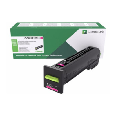 Lexmark 72K20M0 magenta toner originale