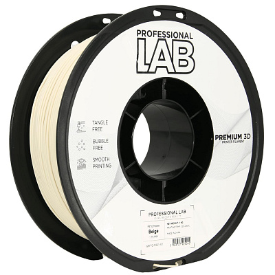 Professional Lab FG-P221-E1, 3D filamento, PETG Matte, 1,75mm, 1000g, Beige