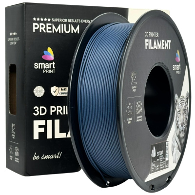 Smart Print FG-S130-E1, 3D filamento, PLA Carbon Fiber, 1,75mm, 1000g, Blu (Blue)