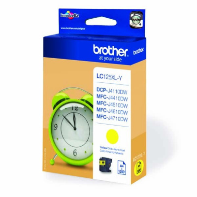 Brother LC-125XLY giallo (yellow) cartuccia originale