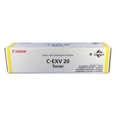 Canon C-EXV20 giallo (yellow) toner originale