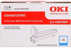 OKI 43870007 ciano (cyan) tamburo originale