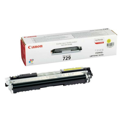 Canon CRG-729 4367B002 giallo (yellow) toner originale