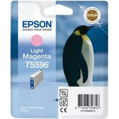 Epson T55964010 magenta chiaro (light magenta) cartuccia originale