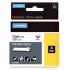 Dymo Rhino 18488, S0718100, 12mm x 3,5m testo nera / sfondo bianco, nastro originale