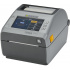 Zebra ZD621d ZD6A143-D0EF00EZ DT, 12 dots/mm (300 dpi), stampante di etichette, RTC, USB, USB Host, RS232, BT (BLE), Ethernet, grey (successore GC420t)