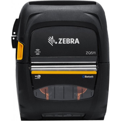 Zebra ZQ511 ZQ51-BUW001E-00, stampante di etichette, BT, Wi-Fi, 8 dots/mm (203 dpi), display