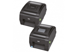 TSC TH340R TH340R-A001-0022 stampante di etichette, 12 dots/mm (300 dpi), cutter, RTC, display, RFID, USB, RS232, Ethernet, kit (USB), black