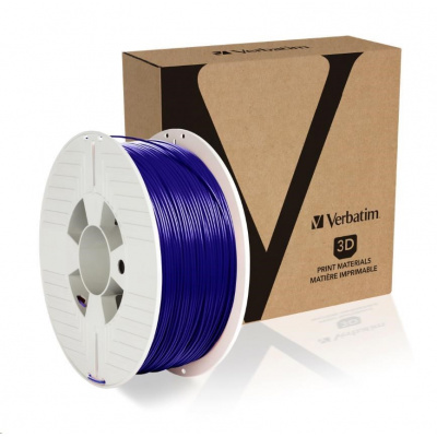 VERBATIM 3D Printer filamento ABS 1.75mm, 404m, 1kg blue 2019 (OLD 55012)