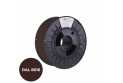 C-Tech 3DF-P-PETG1.75-8016 3D filamento, PREMIUM LINE, PETG, marrone mogano, RAL8016, 1,75mm, 1kg