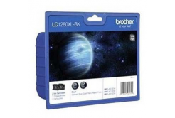 Brother LC-1280XLBKBP2 confezione doppia nero (black) cartuccia originale