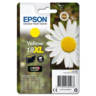 Epson 18XL C13T18144012 giallo (yellow) cartuccia originale