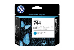 HP F9J86A, No.744, photo black/cyan, HP DesignJet Z5600, DesignJet HD Pro MFP testina di stampa originale 