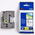 Brother TZ-111 / TZe-111, 6mm x 8m, testo nera / nastro trasparente, nastro originale