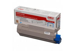 OKI 43872307 ciano (cyan) toner originale