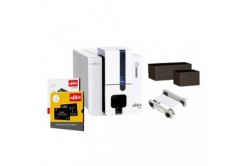 Evolis C8122 plasticaic cards, black, long, 500 pcs.