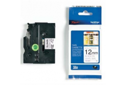 Brother TZ-N231 / TZe-N231, 12mm x 8m, testo nera/sfondo bianco, nastro originale