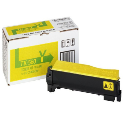 Kyocera Mita TK-560Y giallo (yellow) toner originale
