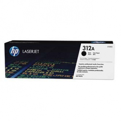 HP 312A CF380A nero (black) toner originale