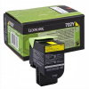 Lexmark 70C20YE giallo (yellow) toner originale