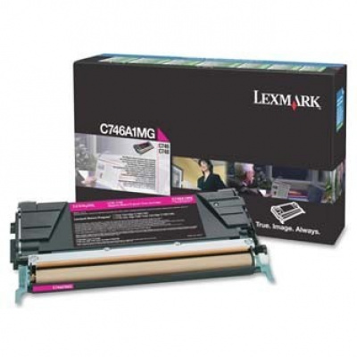 Lexmark C746A1MG magenta toner originale