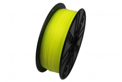 GEMBIRD Tisková struna (filament) PLA, 1,75mm, 1kg, fluorescentní, giallo