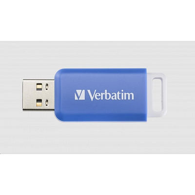 VERBATIM Flash Disk 64GB DataBar USB 2.0 Drive, blu