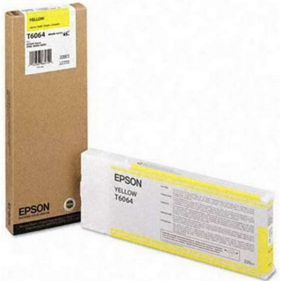 Epson T606400 giallo (yellow) cartuccia originale