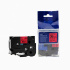 Nastro compatibile con Brother TZ-461 / TZe-461, 36mm x 8m, testo nera / sfondo rosso