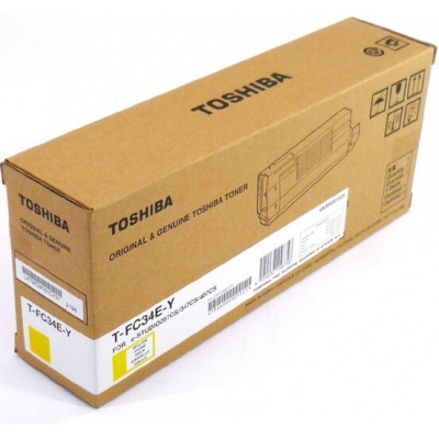 Toshiba T-FC34EY 6A000001525 giallo (yellow) toner originale