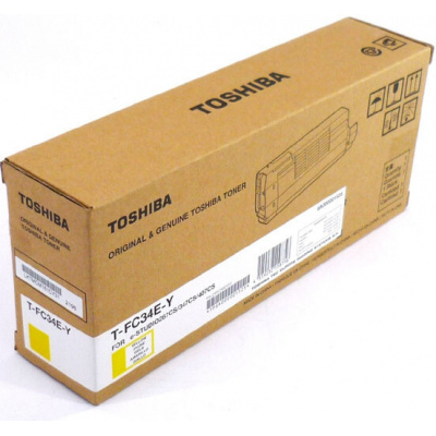 Toshiba toner originale T-FC34EY, yellow, 11500pp\., 6A000001525, Toshiba e-studio 287, 347, 407